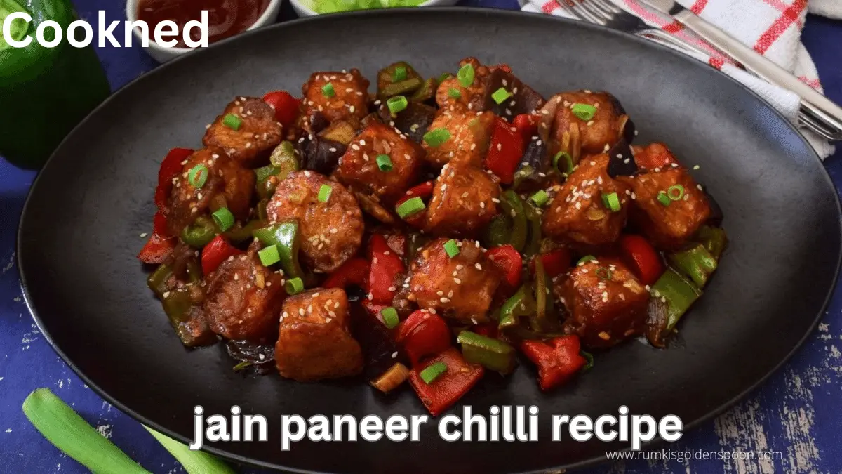 Jain Paneer Chilli