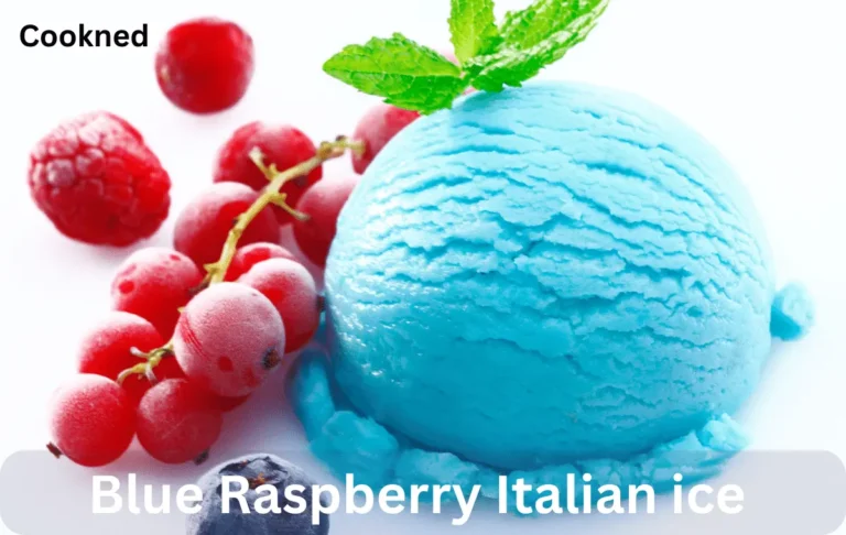 Blue Raspberry Italian ice