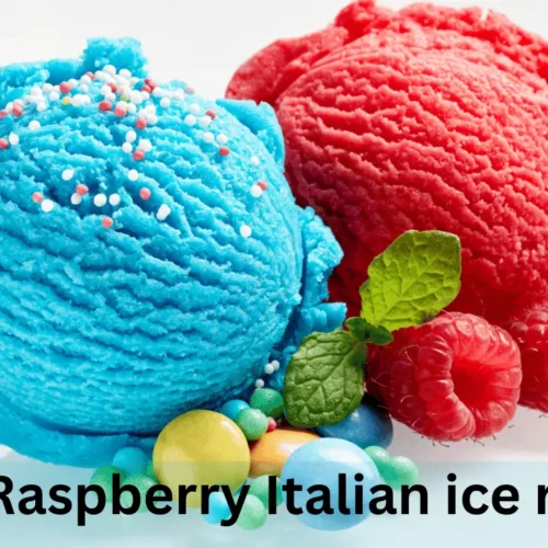 Blue Raspberry Italian ice