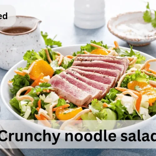 Crunchy noodle salad